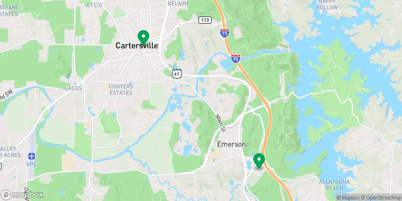 Static venue map preview for Publix Super Cup Girls