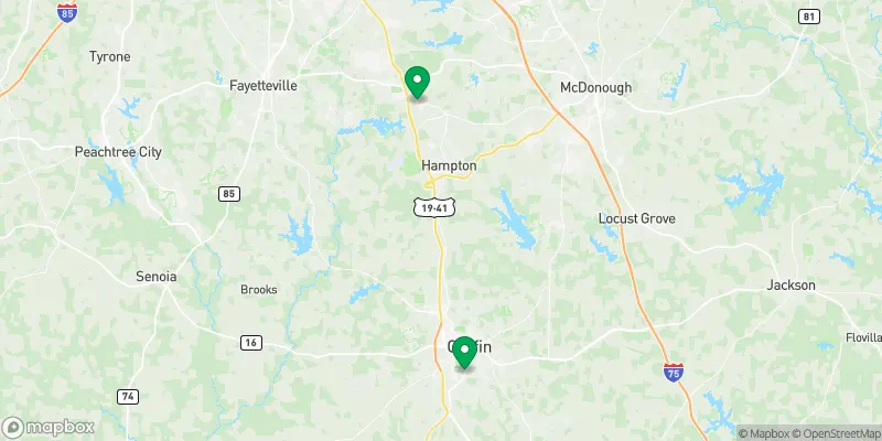 Static venue map preview for Georgia Soccer State Cup