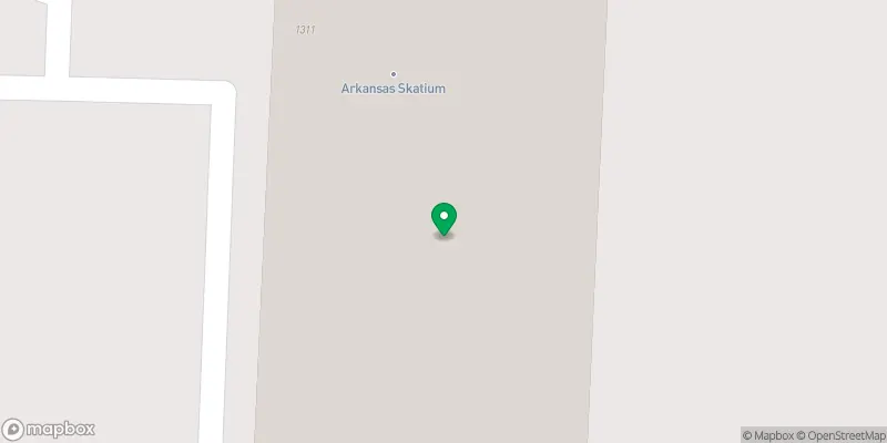 Static venue map preview for Arkansas Fall Classic (Little Rock)